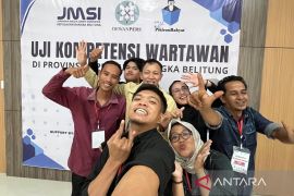 JMSI Babel sukses gelar UKW tingkatkan kompetensi jurnalis