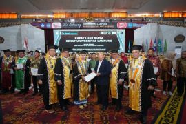 Peringatan Dies Natalis ke-60, Unila gelar Sidang Senat Terbuka