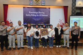 Minimalkan resiko berkendara, 134 karyawan PT PNMikuti pelatihan 'Safety Riding'