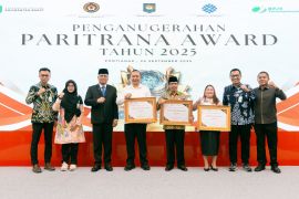 Penghargaan Paritrana Award 2025, Pemprov Kalbar dorong perlindungan Jamsostek