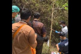 Polres Pacitan pastikan jasad ditemukan di hutan pelaku pembunuhan
