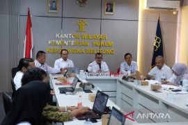 Kanwil Kemenkum Babel gelar FGD evaluasi dua perda strategis