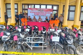 Polres Abdya tangkap sindikat curanmor, 20 unit sepeda motor diamankan