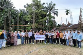 PT AMP Plantation kucurkan CSR bangun Kantor Wali Nagari Salareh Aia Barat Agam