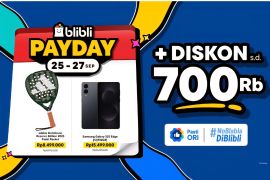 Mau jago main Padel, manfaatkan Blibli Pay Day September