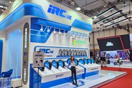 IRC Tire bangun koneksi dengan pengguna motor di ajang IMOS 2025