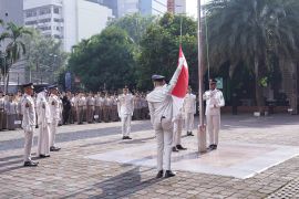 Taruna/i STPN bangga ikut berperan dalam Upacara Peringatan HANTARU 2025 di Kementerian ATR/BPN