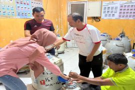 Pemprov Sulbar salurkan 850 dosis semen beku kepada peternak di Majene