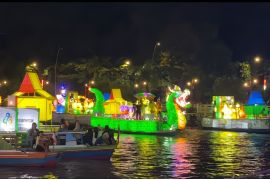 Bank Kalsel juarai Festival Jukung Hias HUT ke-499 Banjarmasin