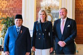 President Prabowo welcomed by Dutch Royal Couple in The Hague