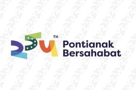 Ini logo Hari Jadi Ke-254 Pontianak, simbol kebersamaan