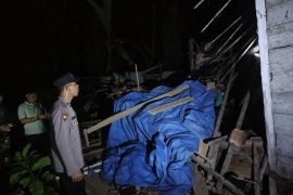 Sembilan rumah rusak akibat gempa di Tanggamus semalam 
