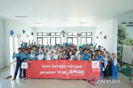 Honda Babel gelar edukasi Safety Riding di SMPN 1 Pangkalan Baru
