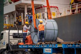 Krakatau Steel ekspor 54.247 ton cold rolled coil (CRC) ke Spanyol