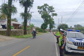 Polres Simalungun patroli antisipasi balap liar di lintas Parapat
