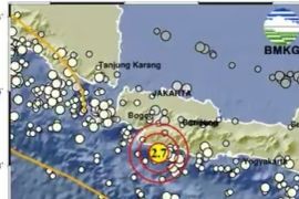 Gempa hari ini M2,7 guncang Kota Sukabumi