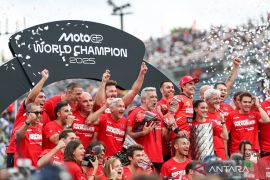 Marquez kunci gelar juara dunia usai finis kedua di GP Jepang