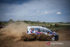 Begini aksi seru pereli dalam Kejurnas Sprint Rally 2025 di POJ City Semarang