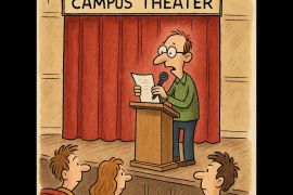 FIBerbudaya x Mimbar Puisi: Berpuisi di tengah keramaian