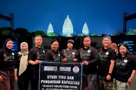 Tim kreatif TEF Tabalong studi tiru ke Ramayana Ballet