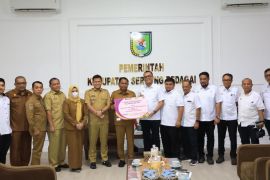 Normalisasi Sungai Serdang Bedagai bersama PTPN IV meningkatkan produksi pertanian