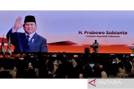 Prabowo sebut gaji wartawan kecil hingga ulah koruptor di Munas PKS