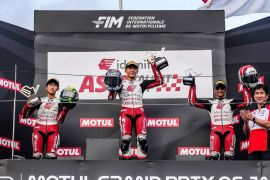 Sabet podium, pebalap Astra Honda naik ke tiga besar klasemen IATC