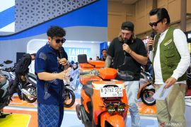 Inspirasi modifikasi Yamaha hadir di Knalpodcast Modiftalk IMOS 2025