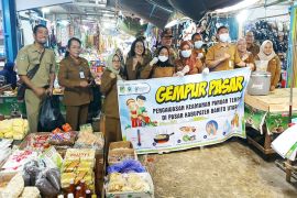 Tim Gempur Pasar lakukan pengawasan di Pasar Pendopo Muara Teweh
