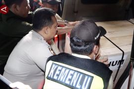 Jenazah staf KBRI Lima Zetro Purba tiba di Tanah Air