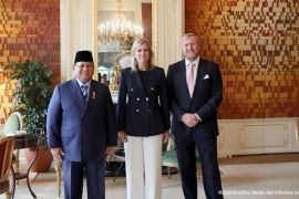 Disambut Raja dan Ratu Belanda, Prabowo bahas perluasan bilateral