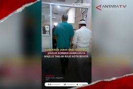 Gubernur Jabar Dedi Mulyadi jenguk korban ambruknya Majelis Taklim di RSUD Kota Bogor