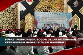 Bupati-Forkopimda Bogor gelar istighosah kebangsaan hadapi situasi nasional