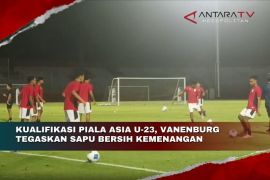 Kualifikasi Piala Asia U-23, Vanenburg tegaskan sapu bersih kemenangan