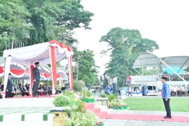 Bupati HSS pimpin upacara peringatan Hari Kesaktian Pancasila