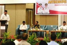 Bupati H Rahmat Trianto tegaskan pemberantasan korupsi pekerjaan berat