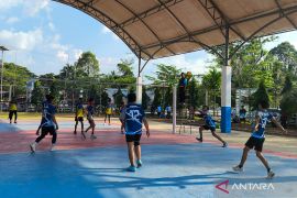 47 tim se-Banua Enam ramaikan turnamen bola voli Kapolres HST Cup 2025