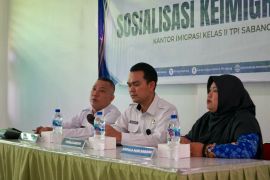Imigrasi Sabang edukasi siswa dan guru MAN Sabang tentang TPPO dan tugas keimigrasian