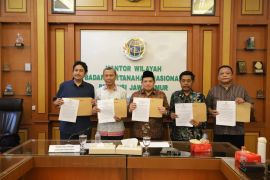 Kanwil BPN Jatim terima kunjungan Komnas HAM bahas masalah pertanahan