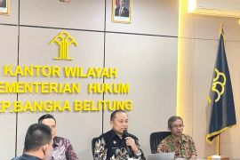 Kanwil Kemenkum Babel ikuti rakor penguatan Kekayaan Intelektual perguruan tinggi