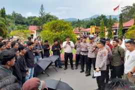 Kapolres jelaskan penanganan kasus kematian mahasiswa saat diksar