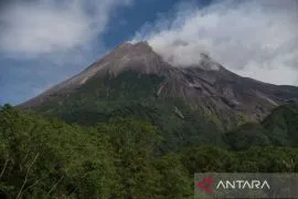 Info Gunung Merapi hari ini luncurkan awan panas guguran sejauh 2,5 km