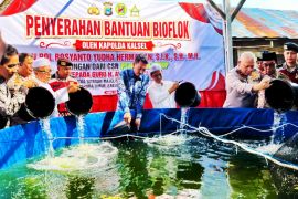 Banjar-S Kalimantan Police develop biofloc for food security