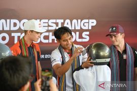 Mario Aji targetkan tampil konsisten di Moto2 Indonesia