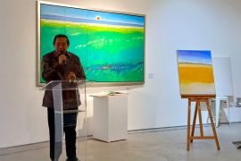 Begini pesan SBY terhadap seniman lukis di Art: 1 New Museum