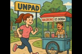 Jogging di Unpad? Hati-Hati Pulangnya Nyangkut di PAUN Gara-Gara Basreng dan Es Boba!