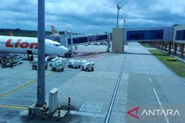 Penumpang angkutan udara di Babel turun 21,47 persen