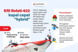 KRI Belati-622 kapal cepat "hybrid"