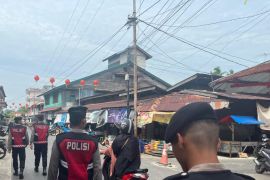 Polres Lingga gelar patroli rutin cegah pungli di pelabuhan