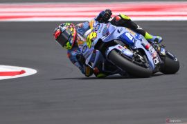 Fermin Aldeguer juarai MotoGP Indonesia, Marquez gagal finis